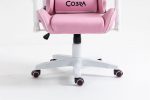 Геймерське крісло COBRA Rebel CR203 рожево-біле – комфорт і стиль - Зображення 4