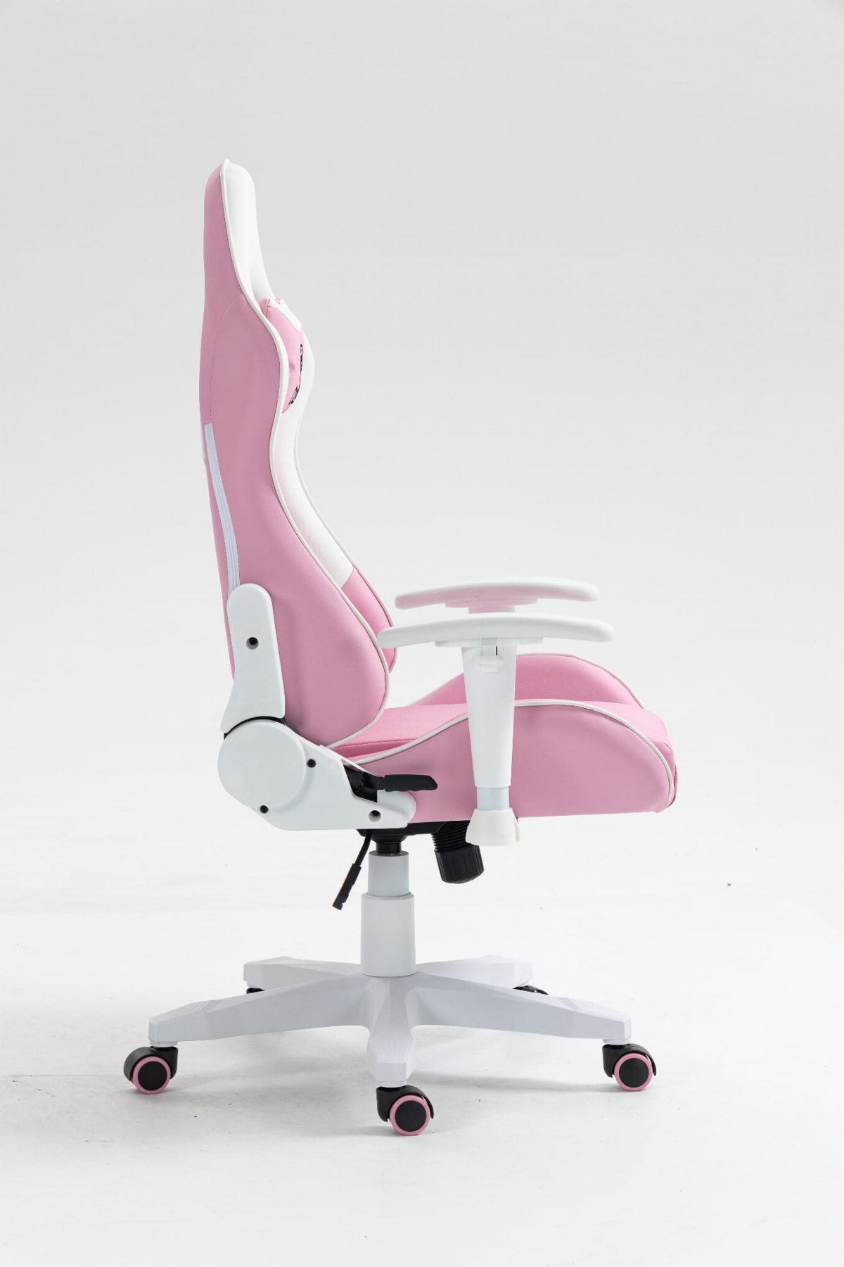 Геймерське крісло COBRA Rebel CR203 рожево-біле – комфорт і стиль - Зображення 9