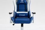 Геймерське крісло COBRA Rebel CR204 синьо-біле – стильний вибір для геймерів - Зображення 4
