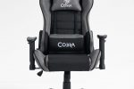 Геймерське крісло COBRA Rebel CR205 сіро-чорне – сучасний комфорт - Зображення 5