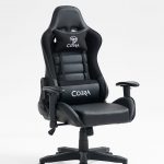 Геймерське крісло COBRA Rebel CR206 чорне – комфорт для геймерів