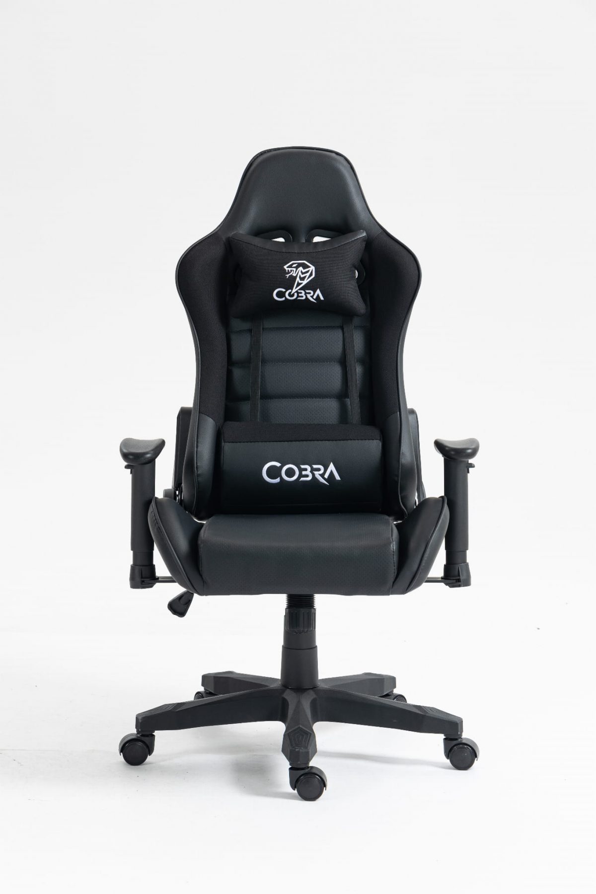 Геймерське крісло COBRA Rebel CR206 чорне – комфорт для геймерів - Зображення 4
