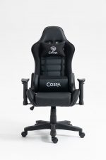 Геймерське крісло COBRA Rebel CR206 чорне – комфорт для геймерів - Зображення 4