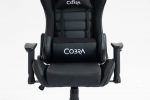 Геймерське крісло COBRA Rebel CR206 чорне – комфорт для геймерів - Зображення 6