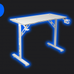 Геймерський стіл CR2060WH (100 см) – компактний та зручний