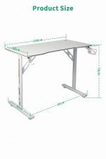 Геймерський стіл CR2060WH (100 см) – компактний та зручний - Зображення 3