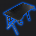 Геймерський стіл COBRA DESK CR3009BK Чорний – стильний та функціональний