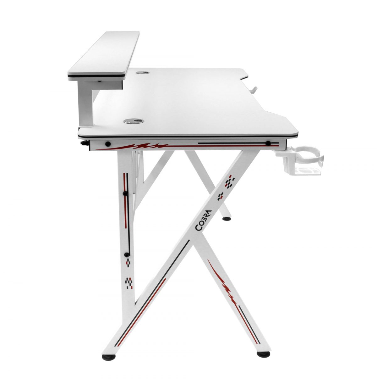 Геймерський стіл Cobra CR4010WH – ергономічний дизайн - Зображення 13