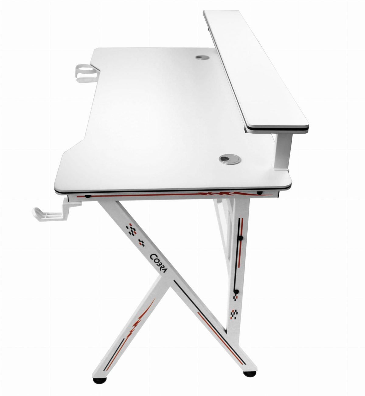 Геймерський стіл Cobra CR4010WH – ергономічний дизайн - Зображення 9