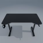 Геймерський стіл Cobra CR4574BK – чорний стиль для геймерів - Зображення 8