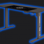 Геймерський стіл ELECTRA CRF12ELBK ЧОРНИЙ – комфортний і стильний