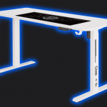 Геймерський стіл ELECTRA CRF12ELWH БІЛИЙ – елегантний білий дизайн