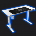 Геймерський стіл ELECTRA CRF16ELWH БІЛИЙ – чистота та комфорт