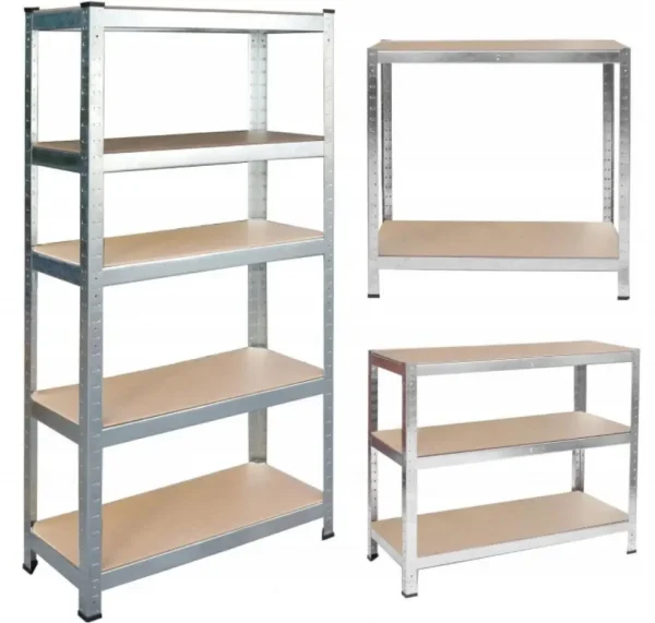 Металевий стелаж Humberg 180x 90x40 см на 5 полиць