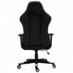 Елегантне геймерське крісло KRAKEN HELIOS чорно-біла екошкіра - Зображення 4