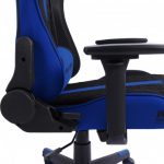 Елегантне і зносостійке геймерське крісло KRAKEN HELIOS чорно-синє - Зображення 7