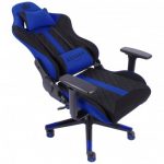 Елегантне і зносостійке геймерське крісло KRAKEN HELIOS чорно-синє - Зображення 9