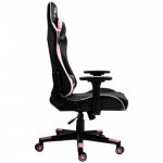 Геймерське крісло KRAKEN HELIOS чорно-рожева екошкіра для стильних гравців - Зображення 3