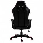 Геймерське крісло KRAKEN HELIOS чорно-рожева екошкіра для стильних гравців - Зображення 4