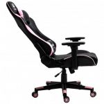 Геймерське крісло KRAKEN HELIOS чорно-рожева екошкіра для стильних гравців - Зображення 7