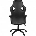 Надійне і стильне геймерське крісло KRAKEN DRAKON з чорної екошкіри - Зображення 4