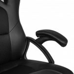 Надійне і стильне геймерське крісло KRAKEN DRAKON з чорної екошкіри - Зображення 9