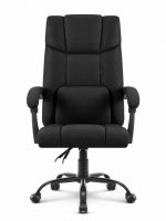 Поворотне крісло Cabro чорне C505 стиль та комфорт для роботи та відпочинку