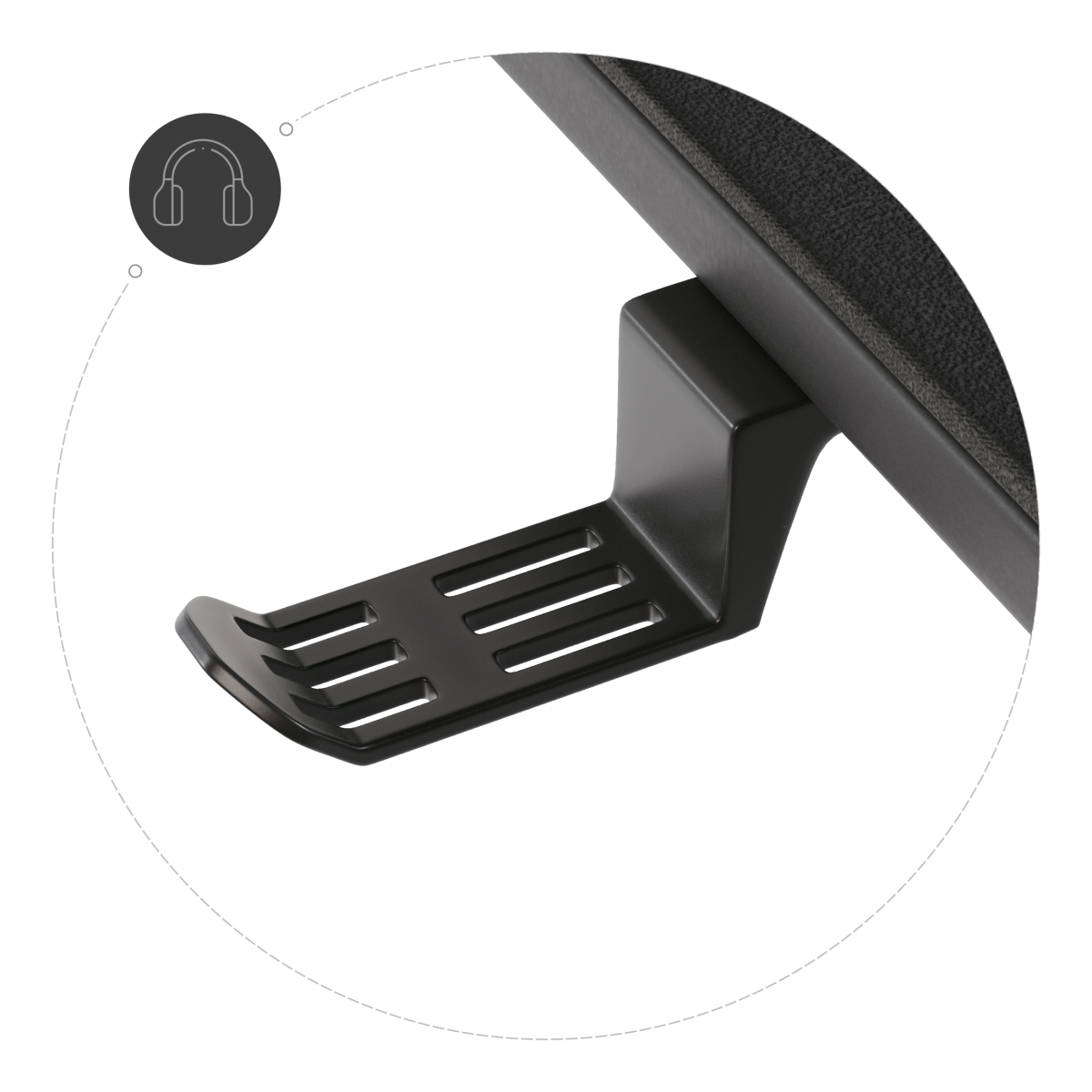 Геймерський стіл Cobra XL-Mate CRF160BK – простір для геймерів - Зображення 14