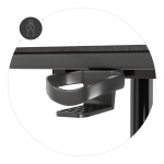 Геймерський стіл Cobra XL-Mate CRF160BK – простір для геймерів - Зображення 15