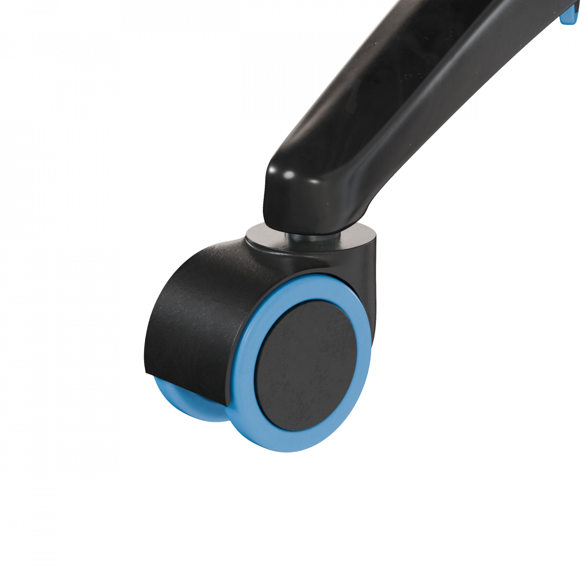 Ігрове Геймерське крісло Draco CRF192 Blue – стильне та функціональне - Зображення 10