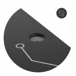 Геймерський стіл Cobra XL-Mate CRF160BK – простір для геймерів - Зображення 16