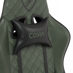 Ігрове Геймерське крісло Draco CRF194 Green – поєднання комфорту та стилю - Зображення 7