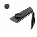 Геймерський стіл Cobra XL-Mate CRF160BK – простір для геймерів - Зображення 17