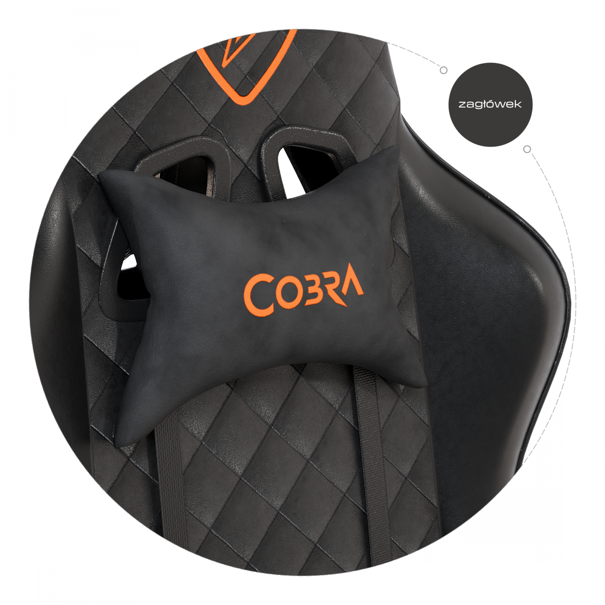 Ігрове Геймерське крісло Draco CRF191 Black – стиль та зручність - Зображення 5