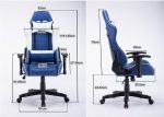 Геймерське крісло COBRA Rebel CR207 WHITE – стиль та комфорт для геймерів - Зображення 10