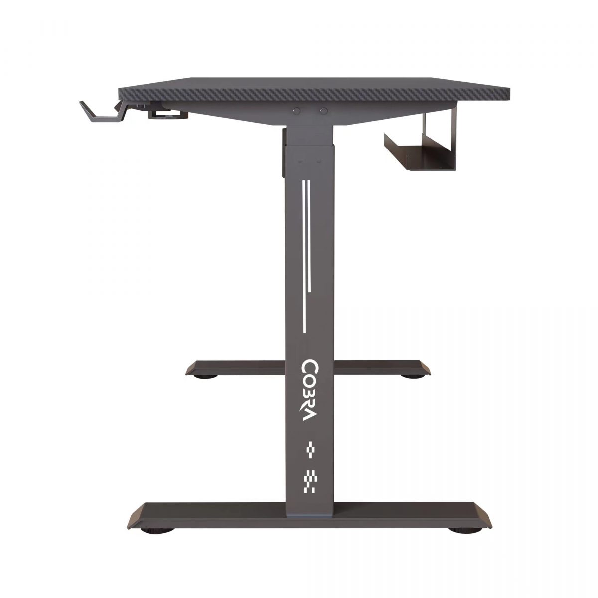 Геймерський стіл ELECTRA CRF12ELBK ЧОРНИЙ – комфортний і стильний - Зображення 8