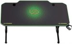 Ігровий стіл ULTRADESK FRAG Green 140x60 см з підкладкою для тривалих ігор - Зображення 6