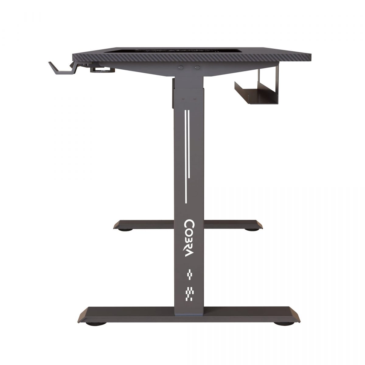 Геймерський стіл ELECTRA CRF12ELBK ЧОРНИЙ – комфортний і стильний - Зображення 5