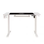 Геймерський стіл ELECTRA CRF12ELWH БІЛИЙ – елегантний білий дизайн - Зображення 3