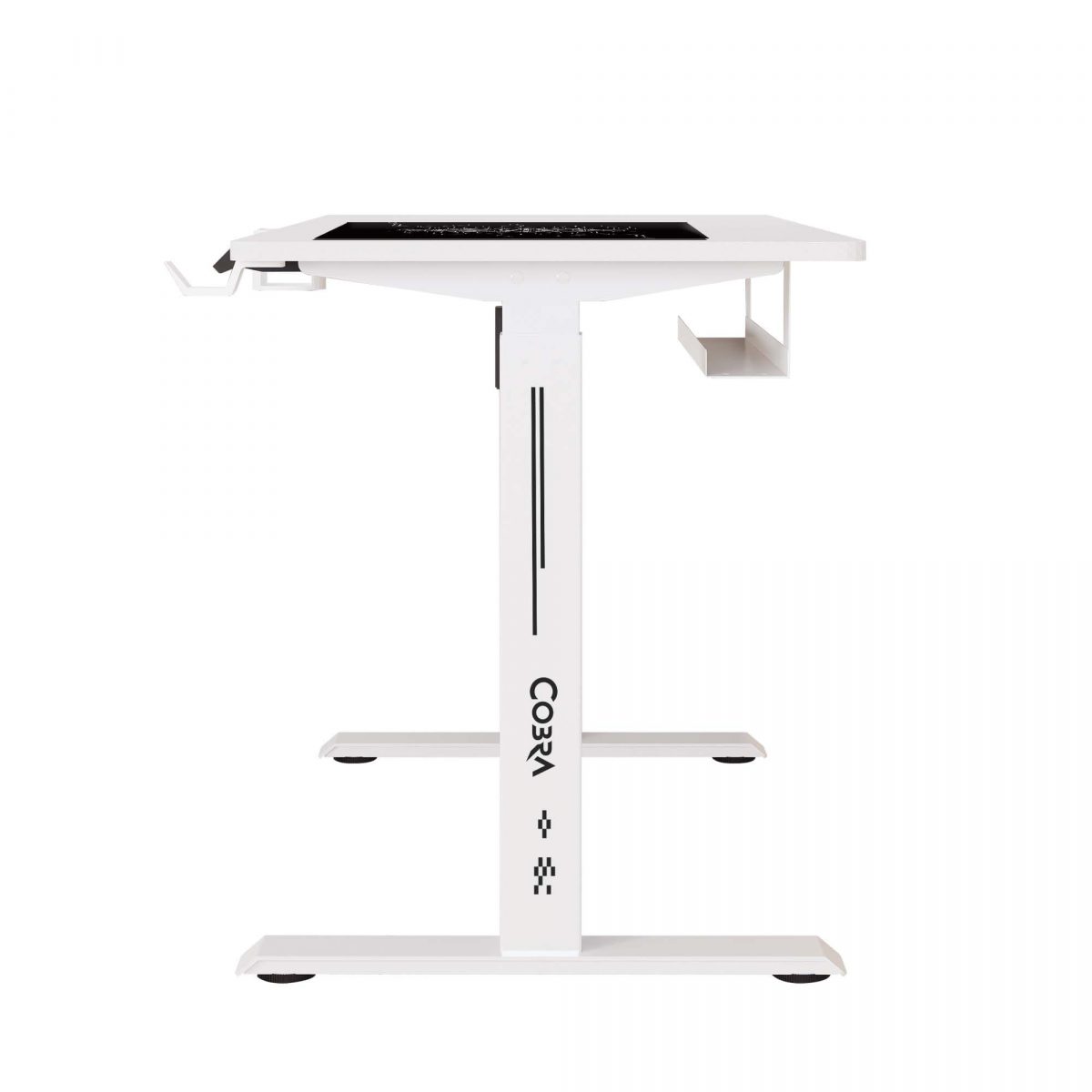 Геймерський стіл ELECTRA CRF12ELWH БІЛИЙ – елегантний білий дизайн - Зображення 5