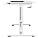 Геймерський стіл ELECTRA CRF14ELWH БІЛИЙ – стиль та комфорт - Зображення 5