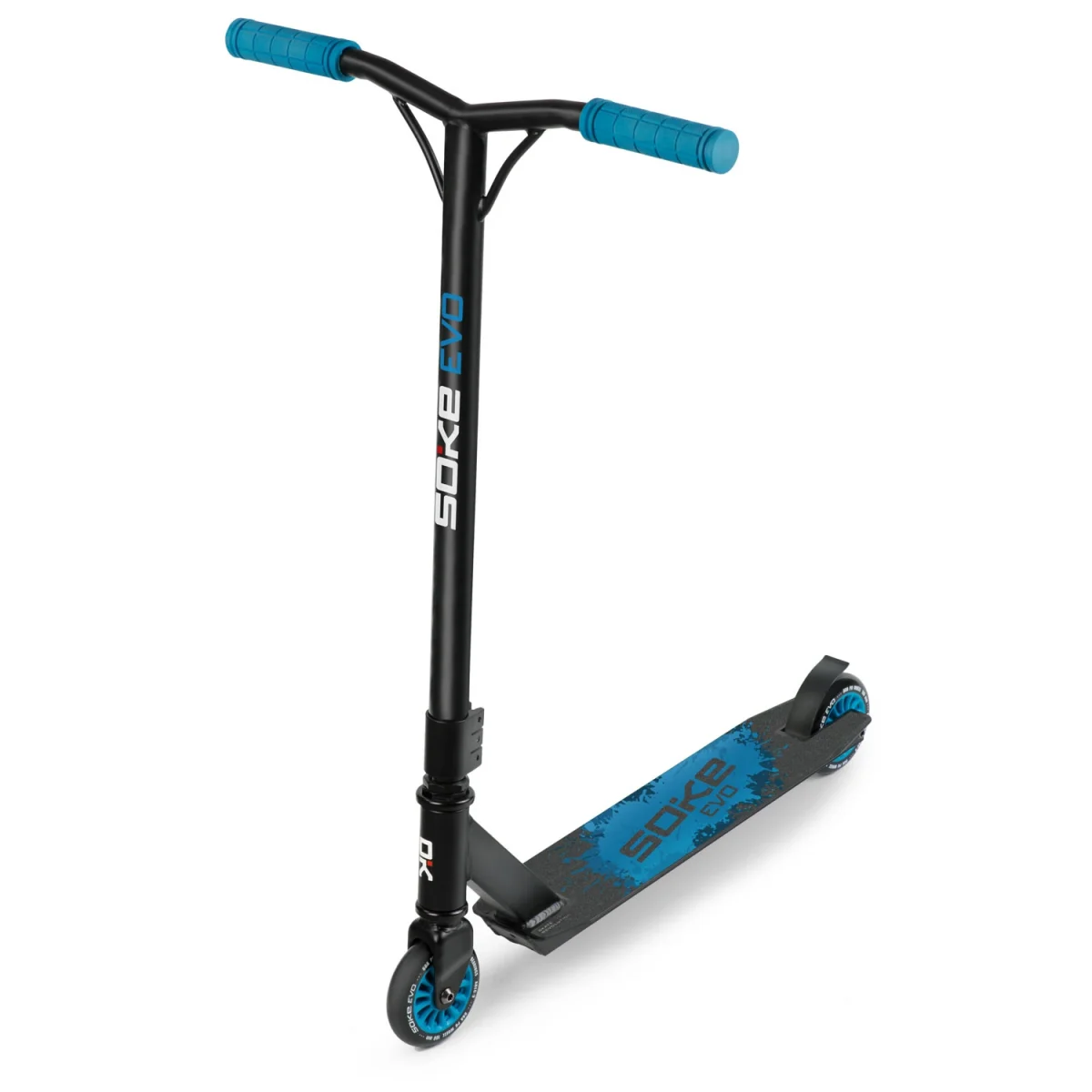 Синій самокат SOKE EVO для вуличних трюків і швидкості - Зображення 7