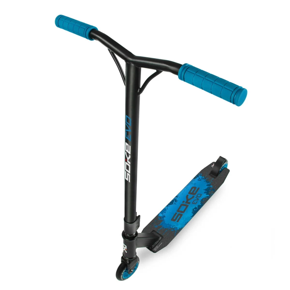 Синій самокат SOKE EVO для вуличних трюків і швидкості - Зображення 13