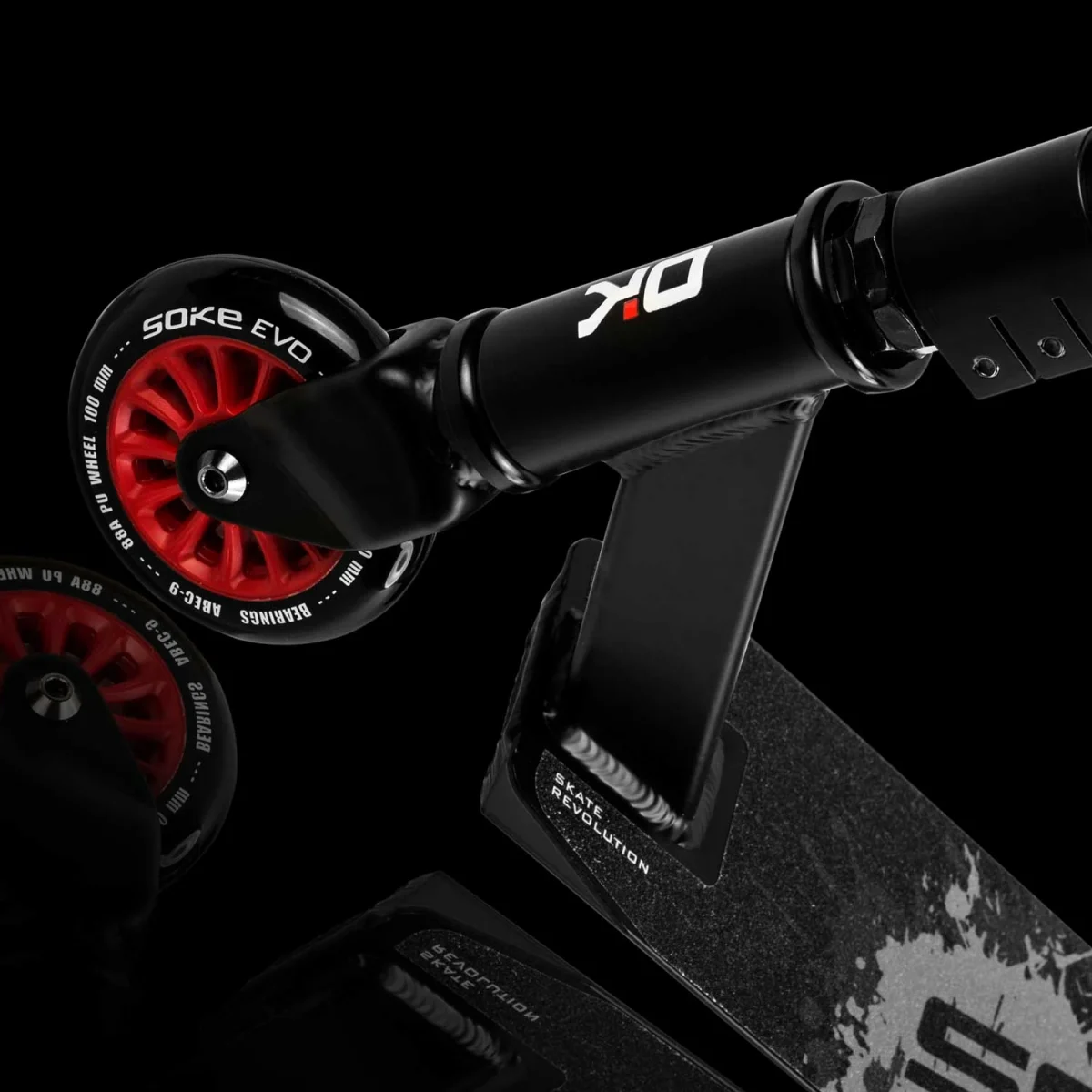 Скутер SOKE EVO червоний для активних вуличних катань - Зображення 11