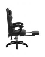 Поворотний стілець Huzaro Force 3.7 Carbon чорний - комфорт та стиль - Зображення 4