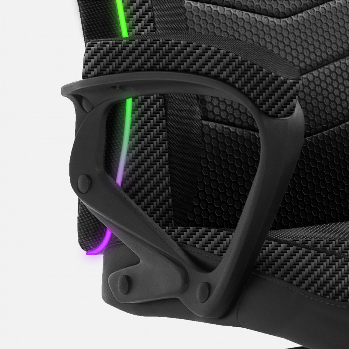 Яскраве RGB геймерське крісло Huzaro Force 2.5 для ігор - Зображення 6