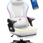 Геймерське крісло Huzaro Force 4.6 White RGB Smart – зручність і стиль