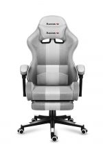 Стильне біле сітчасте геймерське крісло HUZARO Force 4.7 - Зображення 2