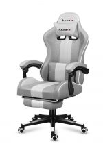 Стильне біле сітчасте геймерське крісло HUZARO Force 4.7 - Зображення 3