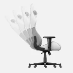 Легке та дихаюче геймерське крісло HUZARO FORCE 6.2 White Mesh - Зображення 7